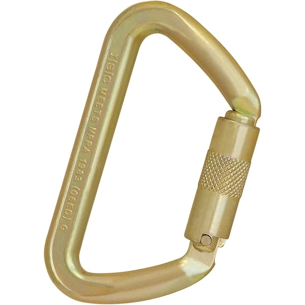 Sunbelt Carabiner-Ironwizard S, Twistlock, SS 10" x5" x0.5" A-B1ABKH219TL - main